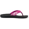 image:imageREEF Santa Ana Womens Flip Flop Arch Support Water Friendly Non Marking OutsoleFuchsia RedBlack