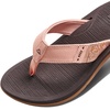 image:imageREEF Santa Ana Womens Flip Flop Arch Support Water Friendly Non Marking OutsolePeach Parfait
