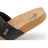 image:imageREEF Vista Braid II Womens Fashion Slide Sandal Vegan Leather Strap Ultra Soft Cushion FootbedBlackTan