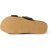 image:imageREEF Vista Braid II Womens Fashion Slide Sandal Vegan Leather Strap Ultra Soft Cushion FootbedBlackTan