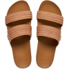 image:imageREEF Vista Braid II Womens Fashion Slide Sandal Vegan Leather Strap Ultra Soft Cushion FootbedNatural