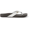 image:imageREEF Womens Cushion Court Flip FlopsBrown Sassy
