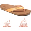 image:imageREEF Womens Cushion Court Flip FlopsCantaloupe