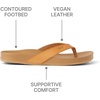 image:imageREEF Womens Cushion Court Flip FlopsNatural
