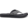 image:imageREEF Womens Sandals Spring Woven Flip FlopsBlackWhite