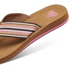 image:imageREEF Womens Sandals Spring Woven Flip FlopsSmoothie Stripe