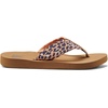 image:imageREEF Womens Sandals Spring Woven Flip FlopsSurf Leopard