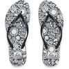 image:imageREEF Womens Seaside Prints FlipFlopBlackVintage Tropic
