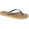 image:imageREEF Womens Seaside Prints FlipFlopLeopardBlack