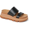 image:imageREEF Womens Vista Luxe Siaa Platform SandalsBlackTan