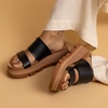 image:imageREEF Womens Vista Luxe Siaa Platform SandalsCocoaBlack