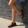 image:imageREEF Womens Vista Luxe Siaa Platform SandalsCocoaBlack