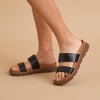 image:imageREEF Womens Vista Luxe Thea Platform SandalsBlack Tan