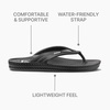 image:imageREEF Womens Water Court Beach Flip FlopsBlack