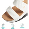 image:imageREEF Womens Water Vista Slide Platform SlidesWhiteTan