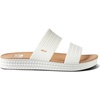 image:imageREEF Womens Water Vista Slide Platform SlidesWhiteTan