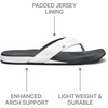 image:imageReef Mens Cushion Phantom Flip FlopWhcwhitecharcoal