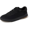 image:imageREEF Mens Shoreline Del Mar Shoe Breathable Knit Upper Lightweight amp Flexible Cushion Footbed Elastic LacesBlackBlackGum