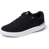 image:imageREEF Mens Shoreline Del Mar Shoe Breathable Knit Upper Lightweight amp Flexible Cushion Footbed Elastic LacesBlackWhite