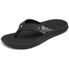 image:imageREEF Santa Ana Womens Flip Flop Arch Support Water Friendly Non Marking OutsoleBlackWhite