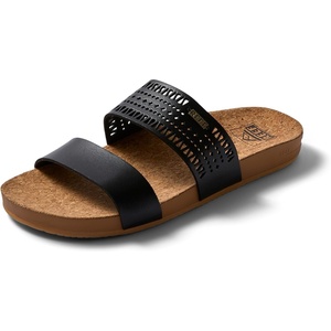 image:imageREEF Cushion Vista Perf Womens SandalBlacktan