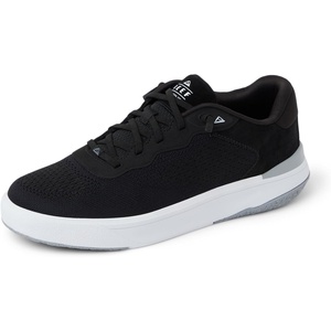 image:imageREEF Mens Shoreline Del Mar Shoe Breathable Knit Upper Lightweight amp Flexible Cushion Footbed Elastic LacesBlackWhite