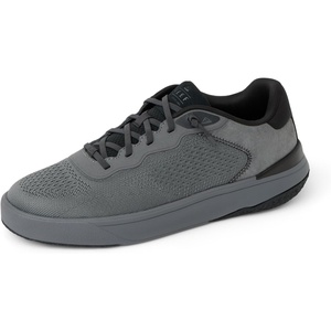 image:imageREEF Mens Shoreline Del Mar Shoe Breathable Knit Upper Lightweight amp Flexible Cushion Footbed Elastic LacesDark GreyRaven