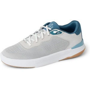 image:imageREEF Mens Shoreline Del Mar Shoe Breathable Knit Upper Lightweight amp Flexible Cushion Footbed Elastic LacesGreyBlueGum