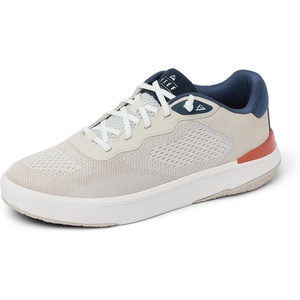 image:imageREEF Mens Shoreline Del Mar Shoe Breathable Knit Upper Lightweight amp Flexible Cushion Footbed Elastic LacesTanwhitenavy