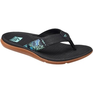 image:imageREEF Santa Ana Womens Flip Flop Arch Support Water Friendly Non Marking OutsoleBlack Multi