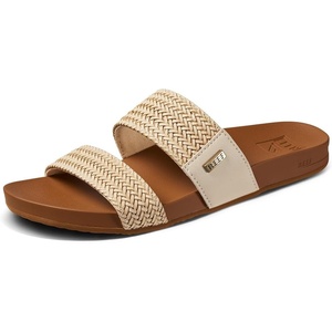 image:imageREEF Vista Braid II Womens Fashion Slide Sandal Vegan Leather Strap Ultra Soft Cushion FootbedVintage