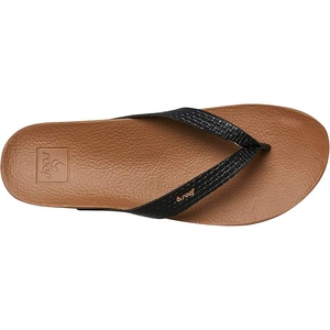 image:imageREEF Womens Cushion Court Flip FlopsBlack Basket