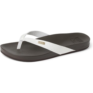 image:imageREEF Womens Cushion Court Flip FlopsBrown Sassy