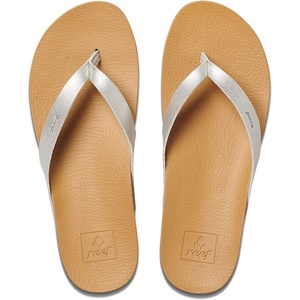 image:imageREEF Womens Cushion Court Flip FlopsSilver