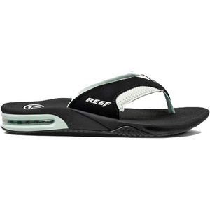 image:imageREEF Womens Fanning Bottle Opener Flip FlopsBlackMint