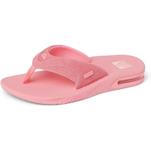 image:imageREEF Womens Fanning Bottle Opener Flip FlopsStrawberry Suede
