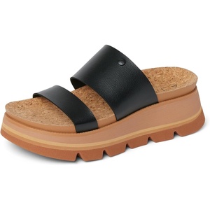 image:imageREEF Womens Vista Luxe Siaa Platform SandalsBlackTan