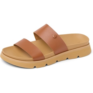 image:imageREEF Womens Vista Luxe Thea Platform SandalsLeather Brown