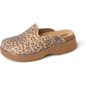 image:imageREEF Womens Vista Skye ClogsLeopard Suede