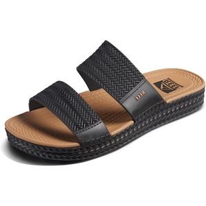 image:imageREEF Womens Water Vista Slide Platform SlidesBlacktan