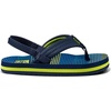 image:imageREEF Boys ToddlerLittle Kid Ahi Beach Flip Flop Soft Cushion Footbed Water FriendlyAqua Green Stripe