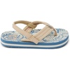 image:imageREEF Boys ToddlerLittle Kid Ahi Beach Flip Flop Soft Cushion Footbed Water FriendlyBlueTan Palm