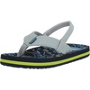 image:imageREEF Boys ToddlerLittle Kid Ahi Beach Flip Flop Soft Cushion Footbed Water FriendlyNavy Grey Dino