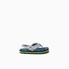 image:imageREEF Boys ToddlerLittle Kid Ahi Beach Flip Flop Soft Cushion Footbed Water FriendlyNavy Grey Dino