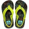 image:imageREEF Boys ToddlerLittle Kid Ahi Beach Flip Flop Soft Cushion Footbed Water FriendlyNeon Palm