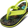 image:imageREEF Boys ToddlerLittle Kid Ahi Beach Flip Flop Soft Cushion Footbed Water FriendlyNeon Palm