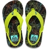 image:imageREEF Boys ToddlerLittle Kid Ahi Beach Flip Flop Soft Cushion Footbed Water FriendlyNeon Palm