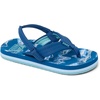 image:imageREEF Boys ToddlerLittle Kid Ahi Beach Flip Flop Soft Cushion Footbed Water FriendlyRoyal Sharks