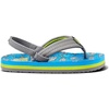 image:imageREEF Boys ToddlerLittle Kid Ahi Beach Flip Flop Soft Cushion Footbed Water FriendlySharky Lime