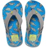 image:imageREEF Boys ToddlerLittle Kid Ahi Beach Flip Flop Soft Cushion Footbed Water FriendlySharky Lime